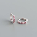 925 Silver / Ruby Red (Silver)