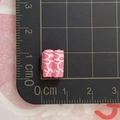 Miniatur-Wurstmodell für DIY-Handwerk mit Zentimeterskala zur Größenbestimmung der Perle - Zwei Fleischrollen