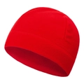 Winter thermal fleece beanie hat in red for outdoor skiing and sports - Red (Standard)