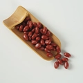 Artificial red skin peanuts in a bamboo scoop for realistic food photography display - Spiced Peanuts (500g)