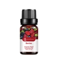 Organic berries essential oil in 10ml amber glass bottle with secure black cap - Berry Aroma