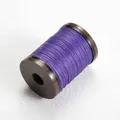 0.4mm dark purple round waxed thread spool for hand sewing and jewelry braiding - 0.4mm/110m / #35 Lavender