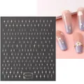 Laser holographic star nail stickers model TH-1030 with thin adhesive backing sheet - TH-1030 (Holographic Four-pointed Star)