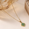 000658 Green Necklace