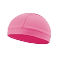 Breathable pink cycling skull cap made of moisture-wicking mesh fabric for outdoor sports - Pink