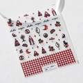 Stickers ongles 3D Duchess TS-3367 avec motifs gothiques de chat et de rose - Duchesse - Style Relief 5D (TS-3367)