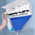 Complete air conditioner cleaning kit with 360ml foam cleaner and waterproof cover - Flat Bottom 5-Piece Set + 1 Bottle 360ml Cleaner
