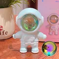 Blue astronaut sunset projection lamp desk ornament with realistic sunset light effect - Astronaut Sunset Lamp Ornament / Green