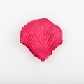 Rose pink artificial silk flower petals with realistic leaf vein texture for weddings - Purplish Red