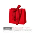 Rote Schmuck-Geschenktüte mit großer Seidenschleife, Abmessungen 20x9x18 cm - Verwenden Sie Den Parameter Ai_info / Handtasche (Chinesischer Stil Serie) / Groß / Rot