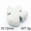 Polierter silberner Engel-Medaillon, 12mm breit, 3g schwer für Halskettenschmuck - Stahlstil (KLJ5551-Z)