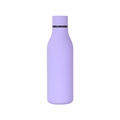 Matte light purple 304 stainless steel cola bottle insulated flask with rubber finish - Rubber Paint Purple