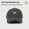 Dark grey cotton baseball cap with blue ac embroidery for large head sizes - ac Print-Grey