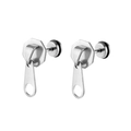 Silver stainless steel stud earrings featuring a unique industrial zipper head design - Single Piece / Silver