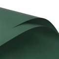 Waterproof dark green matte bouquet wrapping paper for Christmas floral gift packaging - 57x57cm / Vintage Green