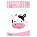 18 inch cute cartoon cow head foil balloon for birthday party decorations, 78x48cm size - 18 Inch Q Version Cow Head