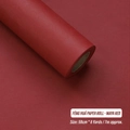 Waterproof Maya Red wrapping paper roll for floral bouquets, 58cm wide by 8 yards - Roll (58cm*7m) / Maya Red
