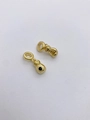 Detalle de colgantes de guantes de boxeo bañados en oro con sello S925 y detalles negros - Guante de Boxeo Dorado (Punto Negro GL02)