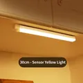 30cm LED motion sensor light bar for closets in warm yellow glow with wireless magnetic mount - 300mm Warm Light Sensor