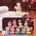 Creative miniature Zen tabletop ornaments set featuring 8 regular and 1 hidden design - Wish Buddha Hand Series / Full Box Set