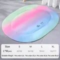 Rainbow gradient pet cooling mat for dogs and cats in four sizes S M L XL - S (40*50cm) / Rainbow Ombre