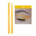 Waterproof geel gel eyeliner potlood #05 met professionele oogmake-up demonstratie - 5#