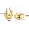 28.5mm Chunky Chubby Hoop (22215_1)