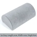 Ice grey velvet bracelet pillow display stand for watches and jewelry, 21x12x8cm size - Ice Gray
