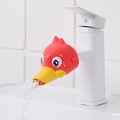 Cute red bird cartoon faucet extender for kids to wash hands easily in bathrooms - Cute Duck / Red