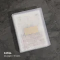 Organizer traslucido per adesivi per unghie con 20 pagine e 40 tasche - Album di adesivi