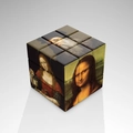 3x3 Magische Kubus met klassieke Renaissance olieverfschilderijen voor kinderen - Meesterwerk Collectie - Da Vinci