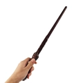 Illuminating magic wand prop with dark brown wood texture for Halloween cosplay costumes - Generation 1 Wand - Brown (Glow & Sound)