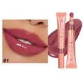 Glossy cushion lip gloss in shade 01 with high-shine finish and plush applicator - 01-Cushion Lip Gloss