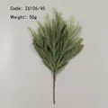 Artificial green pine needle spray for Christmas decor, code Z6106/45, weight 50g - Fern Pine Style (Z6106/45)