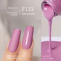 Vernis à ongles gel Hibiscus Violet F133 effet mat et brillant base végétale bio - F133 Pourpre Hibiscus