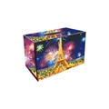 Diamant-Malerei Taschentuchbox mit Eiffelturm und Feuerwerk in blauem Nachtdesign - Eiffelturm Feuerwerk