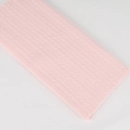 Pink cable knit fabric wrap for Christmas apple bouquets with soft textured pattern - Light Pink Knit 1.7*0.5m