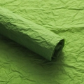 Grass green crinkled stone texture paper rolls for flower and gift wrapping - Xuenai Paper / 53*53cm (5 Sheets/Pack) / Spring Green