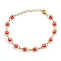 Rotes Musterarmband