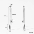 Silberohrringe D3085