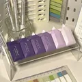 7-piece set of gradient purple correction tapes with sleek 3D textured casing - Gradient Purple [6 Pcs Set]