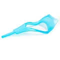 Blue transparent eyelash applicator and mascara shield tool for makeup beginners - Bulk Packaging / Blue
