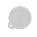 Universal gray silicone pet food can lid with a cute cat paw handle for freshness - Grey Can Lid