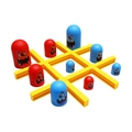 Gioco di strategia tic-tac-toe per bambini con pedine mostro colorate - Modello Mostro Standard