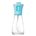 Pulverizador de aceite azul en vidrio transparente para una cocina sana y ligera - 170ml / Azul