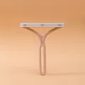 Rasoir anti-bouloche manuel pêche avec poignée en Y pour le nettoyage des vêtements - Rose