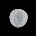 Siliconen mal met zonnebloem en pioenroos voor DIY geurkaarsen en zepen - 2# Doorschijnend-B50 (Zonnebloem)