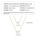 S925 sterling silver necklace featuring round freshwater pearls in 5.5-8.5mm sizes - Double Layer / K Yellow Gold