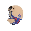 Khaki pilotenmuts voor kinderen met bril en masker, gevoerd met warm fleece materiaal - Khaki (2251-Khaki)