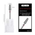 Fine grit cone diamond nail drill bit PG-36 for cuticle removal and nail prep - PG-36 Fine-Cone Shape